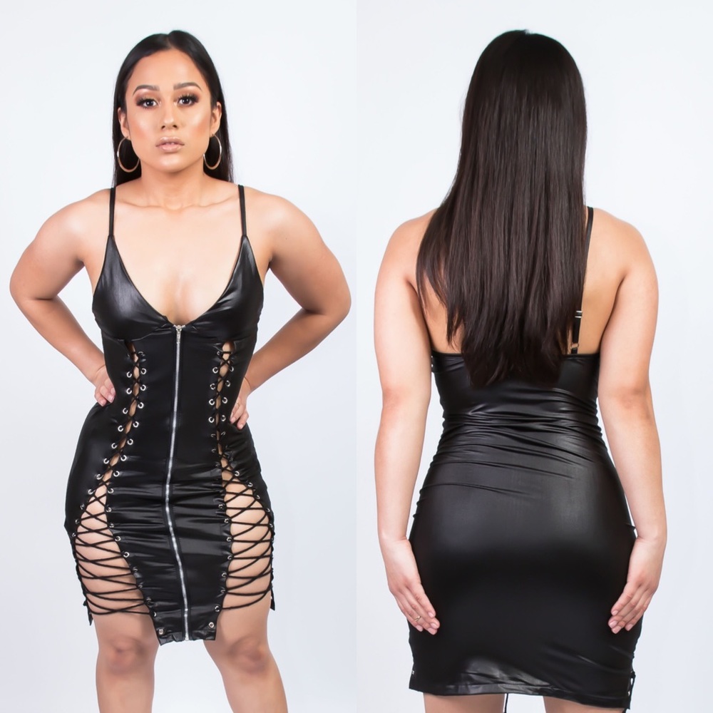 Sexy black dress